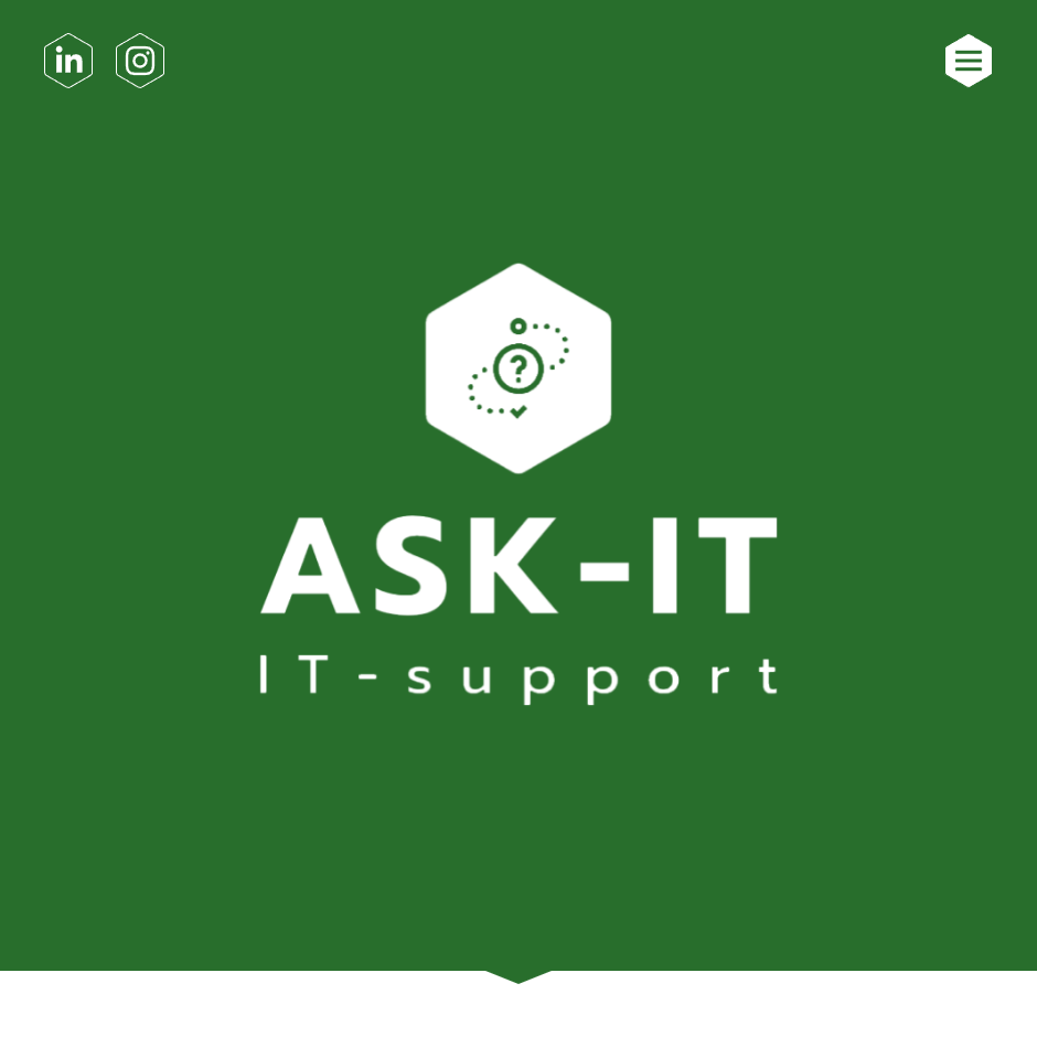 Screenshot website Ask-IT
